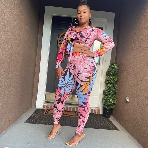 Floral Legging Set - Picture 5 of 7